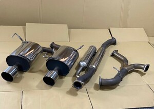 HKS VAB WRX STI EJ20 スーパーターボ マフラーステンレス 31029-AF011 車検対応 JQR40144246 VAG