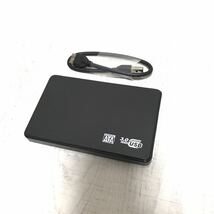 15421 外付けHDD 外付けハードディスク SATA ポータブル USB 2.5インチ　500GB 7200rpm_画像1