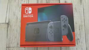 *1 иен старт![ не использовался ] nintendo Nintendo Switch обычный модель [ серый ] корпус ①