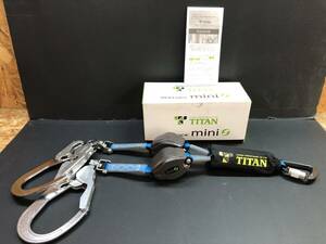 * Titan (TITAN) REELOCKmini( Lee lock Mini ) lock equipment attaching volume taking vessel type 1 Ran yard HL-HW-130 type full Harness type / trunk belt type combined use 