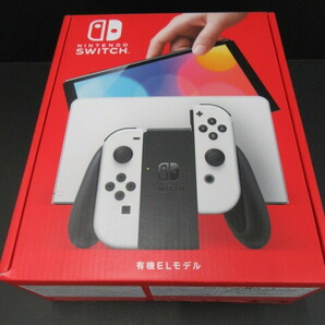 ◎ 未使用 Nintendo Switch本体 (有機ELモデル) Joy-Con(L/R)ホワイト 任天堂の画像1