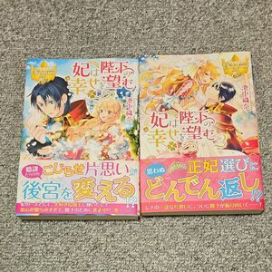 妃は陛下の幸せを望む （レジーナブックス） 池中織奈／〔著〕　1～2巻セット