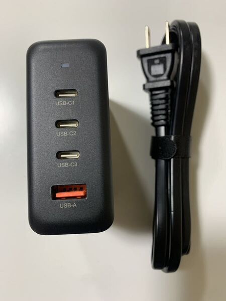 100W PD充電器 4ポート USB-C 3 + A 1 アダプター