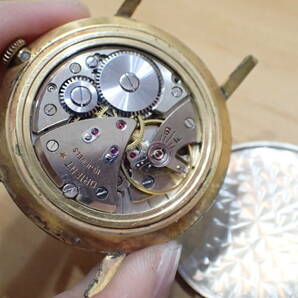 時計店在庫 ロイヤルオリエント/Orient ◆ ゴールド 変わり文字盤 手巻きアンティーク腕時計の画像2