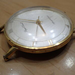 時計店在庫 ロイヤルオリエント/Orient ◆ ゴールド 変わり文字盤 手巻きアンティーク腕時計の画像3