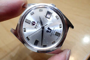 RADO/ラドー ゴールデンホース/デラックス ◆ 57石 シルバーダイヤル 変わりケース　自動巻きメンズ腕時計