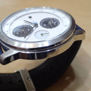 美品 アニエスベー/agnes b. ◆ V172-KKC0 10気圧防水 ソーラー クロノグラフ メンズ腕時計の画像8