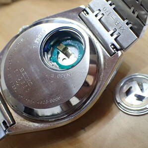 希少 SEIKO/セイコー タイプ2/TYPEⅡ◆ 4623-8000 変わり文字盤 ブルー天然石風 カットガラス/デイデイト メンズ腕時計の画像2