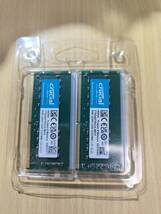 【送料無料】Crucial クルーシャル ノートPCメモリ SO-DIMM DDR4-3200 PC4-25600 16GB（8GB2枚組）_画像4