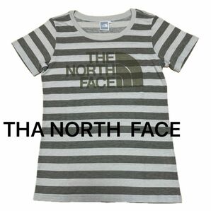 THA NORTH FACE ボーダーTシャツ（レディースSサイズ）