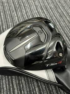 訳あり☆タイトリスト Titleist☆TSR4 10度☆ヘッドのみ☆ヘッドカバー付き☆中古美品☆