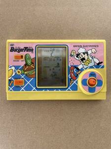 [ operation verification settled ] that time thing Game & Watch burger time LCD GAME Bandai Burger Time BANDAI retro game 