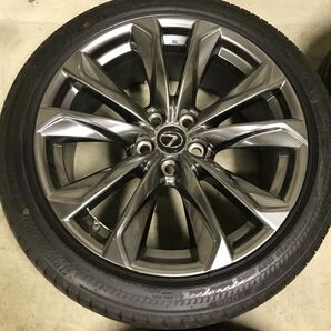 レクサス純正 20インチ BRIDGESTONE タイヤホイールセット PCD-5H-120 9.5J+35 8.5J+25 LEXUS LS500 Fスポーツ LS500H LS460/600h の画像5