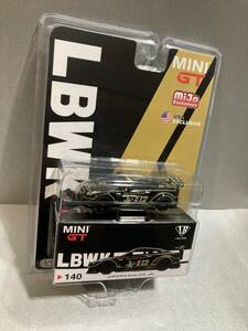 ★1/64 MINI-GT LB★WORKS Nissan GT-R JPS R35 LHD 