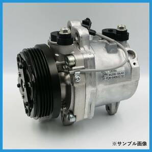 パレット/MK21S リビルト エアコンコンプレッサー【CALSONIC/95200-58J40/58J41/58J42/58J43 ルークス/ML21S AZワゴン/MJ23S 要適合確認】の画像4