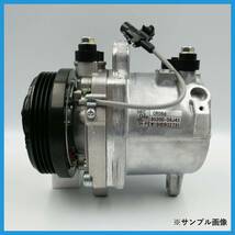 AZワゴン/MJ23S リビルト A/C エアコン コンプレッサー 【CALSONIC/CR06b 95201-58J40/1A27-61-450 日本製/1年保証/年式注意/要適合確認】_画像4