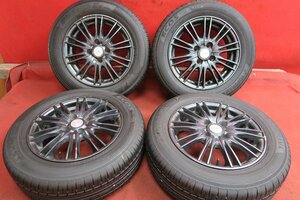 【S494】セット 4本* VELVA 14×5.5Ｊ 4穴 PCD 100 +38 175/65R14 ヨコハマ ECOS ES31//BLUEARTH ES32 送料無料