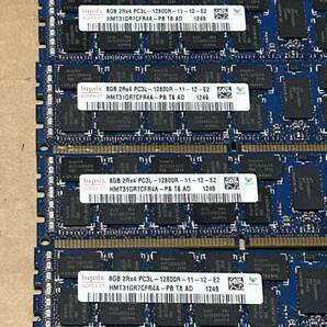 32GB【8GB *4枚セット】 hynix /8GB 2Rx4 PC3L 12800R サーバー DDR3メモリの画像1