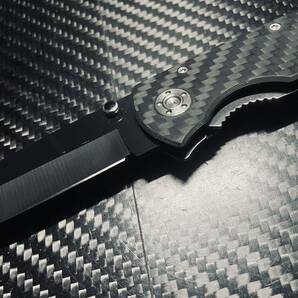 大セイズ20cm 非金属 カーボン製ハンドル セラミック刃 折りたたみナイフ 超軽量61g アウトドアEDC サバイバルの画像5