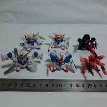 ガシャポン戦士 フルカラー ガンダム フィギュア ガシャポン ガチャ ミニ 0083 サイサリス フルバーニアン F91_画像1