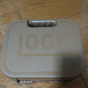 GLOCK純正 グロック ハンドガンケース ピストルハードケース 実物 コヨーテ Glock19X ワイヤーロック クリーニングロッド マニュアル