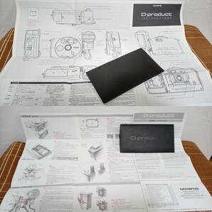 OLYMPUS O-product 35mm アルミニウム 全自動フィルムカメラ ストロボ動作確認 ALUMINUM BODY A.D.1988 TOKYO JAPAN オリンパス 2万台限定の画像10