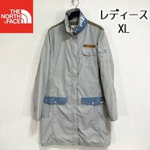 美品人気 THE NORTH FACE マウンテンコート レディースXL ノースフェイス スプリングコート ナイロンジャケット マウンテンパーカー_画像1