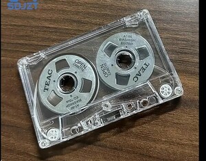 【未使用】カセットテープ５５分(ケース付)　オープンリールタイプ　ずとまよ　ノーマルポジション ティアック タイプ　シルバー
