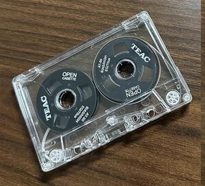 【未使用】カセットテープ５５分(ケース付)　オープンリールタイプ　ずとまよ　ノーマルポジション ティアック タイプ　ブラック