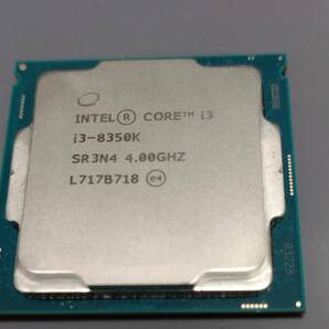 中古動作品：Intel Core i3-8350K 4GHz 8M 4c4t LGA1151