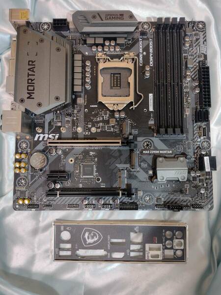 中古動作品：MSI Z390M MORTAR