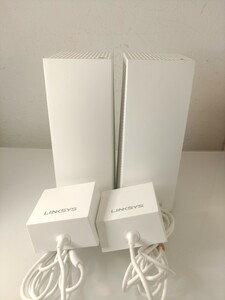  Linksys リンクシス Wi-Fi 無線LANルーター WHW03 V2 メッシュルーター 2個セット