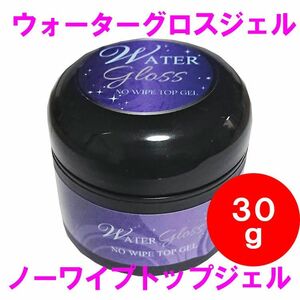 ウォーターグロスジェル ノンワイプトップジェル 30g