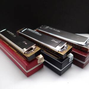 TOMBO. sound harmonica Professional 22 C style / TOMBO BAND DELUXE 21 C Major * minor is length style 3 point summarize 