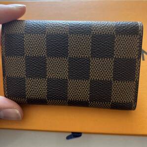 1円スタートLOUIS VUITTON ルイヴィトン ダミエ キーケース エベヌの画像2