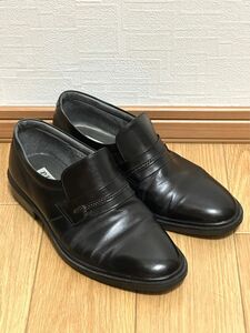 革靴 PIDO Width Selection 25.5cm(4E)幅広 ピド 黒 ブラック ビジネスシューズ レザーシューズ