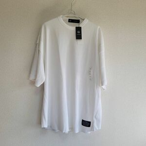 新品！GU×UNDERCOVER ドライワッフルT 5分袖 L White ホワイト 白 カットソー 【限定コラボ】希少 レア