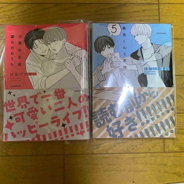 高良くんと天城くん 5 兄貴の友達　僕らのおうち　2冊セット（ＫＩＴＯＲＡ） はなげのまい／著