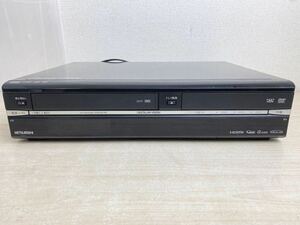 三菱電機 MITSUBISHI DVR-DV735 HDD/ DVD/VHS/地デジチューナー デジタルチューナー内蔵 HDD内蔵 DVDレコーダー ダビング機能