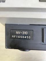 National ナショナル マックロード NV-310 ホームビデオ ビデオデッキ VHS レトロ ビデオテープ ビデオカセットレコーダー 整理品 現状_画像5