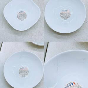 未使用品 ヤマザキ春のパン祭り 白い皿 55点 大量 まとめ 食器 ボウル皿 強化ガラス フランス 白い食器 6客 プレート ボウル 約15kg 洋食器の画像5
