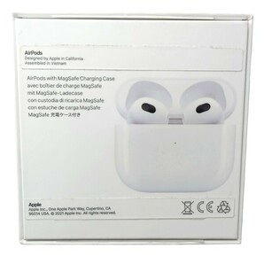 【使用感無し・美品・動作確認済み】Apple AirPods (3rd Generation) MME73J/A アップル製イヤホン 欠品なし 第3世代 カナル型イヤホンの画像6