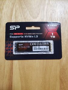 未開封 SiliconPower 1TB NVMe SSD SP001TBP34A80M28