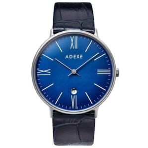 【ADEXE】GRANDE アデクス グランデ 腕時計 ネイビー 人気 流行