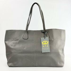 新品 【訳有り】高級 本革 皮 TUSTING タスティング トート 鞄 グレー