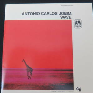 名盤 良品 ANTONIO CARLOS JOBIN「WAVE」 国内盤 帯なし