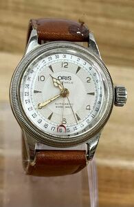 ① 1円スタート〜【ORIS】オリス ポインターデイト 7400 自動巻き 