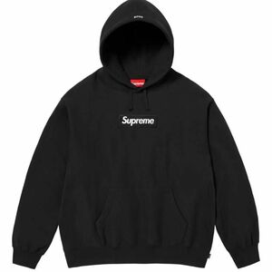 Supreme Box Logo Hooded Sweatshirt "Black" 2023