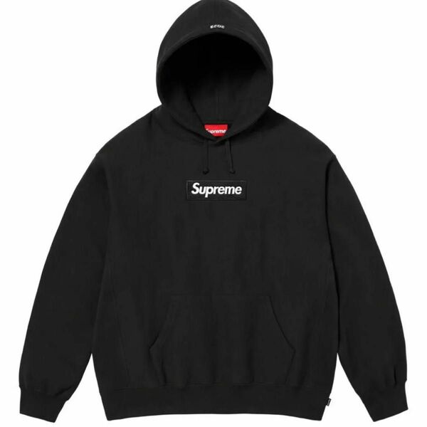 Supreme Box Logo Hooded Sweatshirt "Black" 2023