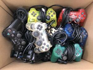 PS2 controller approximately 30 piece set summarize genuine products operation not yet verification Junk PlayStation 2[z3-482/0/0]